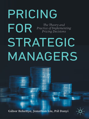 cover image of Pricing for Strategic Managers